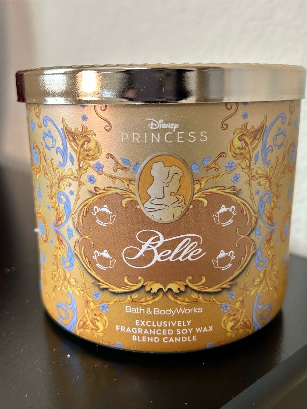Bath & Body Works Disney Princess Belle 3 Wick Candle